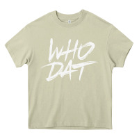 Mossy Who Dat GIFT Heavy Core Tee - minhPixels