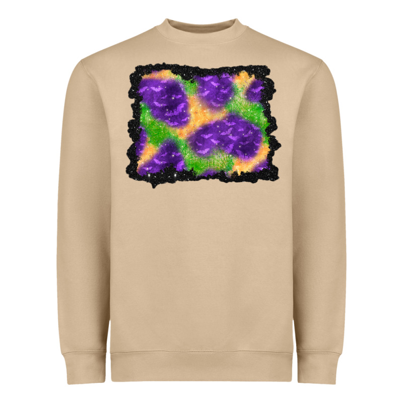 Halloween Spooky Bat Background Heavyweight Sweatshirt by BundleAndBundleShop | Teevron