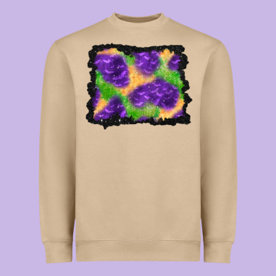 Halloween Spooky Bat Background Heavyweight Sweatshirt Designed By Bundleandbundleshop