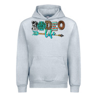 Heather Grey rodeo life with gemstone Urban Hoodie - AdoDesignShop