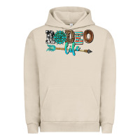 Pigment French Oak rodeo life with gemstone Urban Hoodie - AdoDesignShop