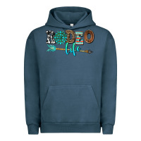 Pigment Midnight Navy rodeo life with gemstone Urban Hoodie - AdoDesignShop