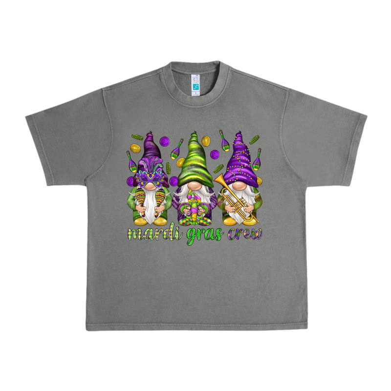 Mardi Gras Crew With Gnomies Urban Heavy Tee by HowdyJamesFarm | Teevron