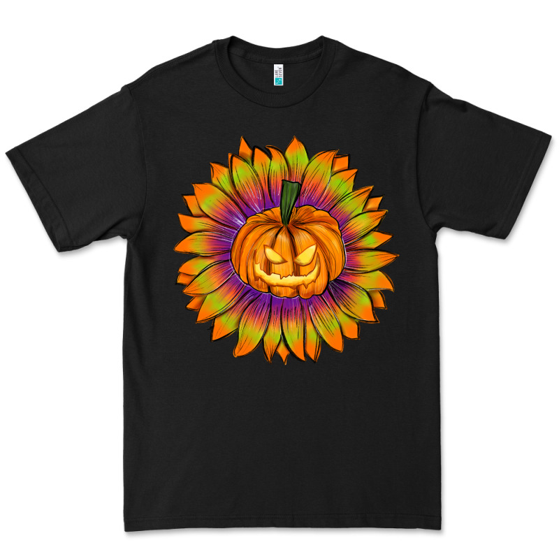 Halloween Sunflower Premium Tee by RanaPortraitStore | Teevron