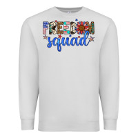 Dove Grey freedom squad Premium Sweatshirt - Artiststas