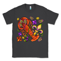 Smoke Crawfish and fleur de lis Classic Tee - NancyCooperArtShop