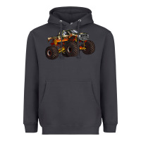 Smoke monster truck Heavyweight Hoodie - Artiststas