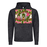 Vintage Black cactus gnomies Vintage Hoodie - TumblerDesignByShophia