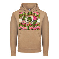 Vintage Coffee cactus gnomies Vintage Hoodie - TumblerDesignByShophia
