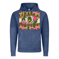 Vintage Denim cactus gnomies Vintage Hoodie - TumblerDesignByShophia