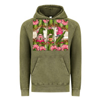 Vintage Olive cactus gnomies Vintage Hoodie - TumblerDesignByShophia
