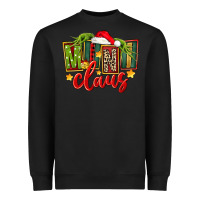 Black christmas mini claus Heavyweight Sweatshirt - FaDigitalArtStudio