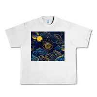 Lunar Rock evil eye moon Urban Heavy Tee - TumblerDesignByShophia