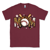 Burgundy baseball mom Classic Tee - Jasminsmagicworld