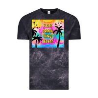 Cloud Black float drink tan & repeat Vintage Tee - TumblerDesignByShophia