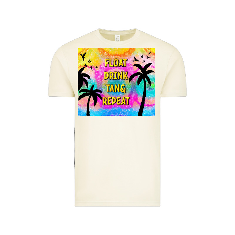 Float Drink Tan & Repeat Vintage Tee by TumblerDesignByShophia | Teevron
