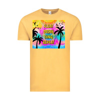Vintage Mustard float drink tan & repeat Vintage Tee - TumblerDesignByShophia
