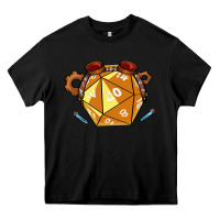 Black Dnd Artificer Heavy Core Tee - minhPixels