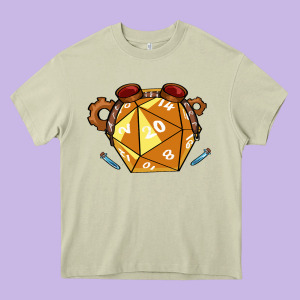 Dnd Artificer Heavy Core Tee Designed By Minhpixels