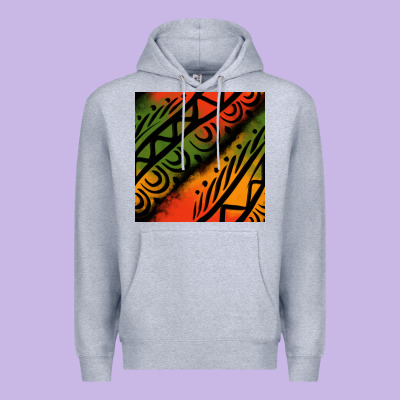 African Tribal Seamless Pattern Premium Hoodie Designed By Bundleandbundleshop