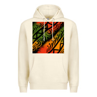 Sandshell african tribal seamless pattern Premium Hoodie - BundleAndBundleShop