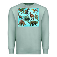 Seafoam dinosaurs tumbler Premium Sweatshirt - Artiststas