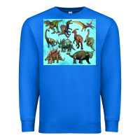 True Royal dinosaurs tumbler Premium Sweatshirt - Artiststas
