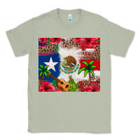 Matcha Mexican and Puerto Rico flag Classic Tee - texasbilliewilder