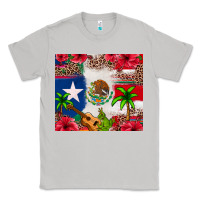 Moon Dust Mexican and Puerto Rico flag Classic Tee - texasbilliewilder