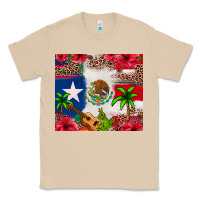 Mushroom Mexican and Puerto Rico flag Classic Tee - texasbilliewilder
