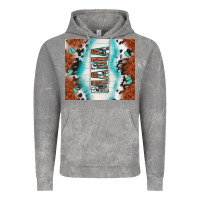 Cloud Rock tooled leather and cowhide mama Vintage Hoodie - TumblerDesignByShophia