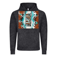 Tooled Leather And Cowhide Mama Vintage Hoodie | Teevron