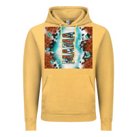 Vintage Mustard tooled leather and cowhide mama Vintage Hoodie - TumblerDesignByShophia