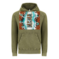 Vintage Olive tooled leather and cowhide mama Vintage Hoodie - TumblerDesignByShophia