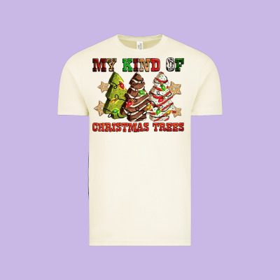 My Kind Of Christmas Trees Vintage Tee Designed By Ranaportraitstore