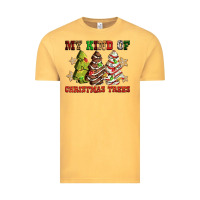 Vintage Mustard My kind of Christmas trees Vintage Tee - RanaPortraitStore