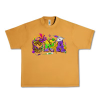 Peanut Butter Mardi Gras CNA Nurse Urban Heavy Tee - HowdyJamesFarm