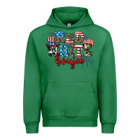 Emerald Red whıte boujee Urban Hoodie - AdoDesignShop