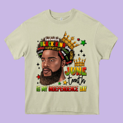 Juneteenth Is My Independence Day Heavy Core Tee Designed By Lillyallendesigns