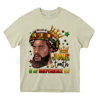 Mossy juneteenth is my independence day Heavy Core Tee - LillyAllenDesigns