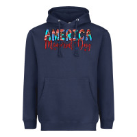 Navy america memorial day Heavyweight Hoodie - Artiststas