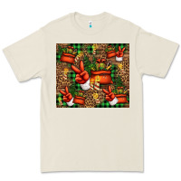 Bone Christmas Santa Claus peace hand Premium Tee - Jasminsmagicworld