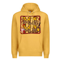 Mustard softball mama Premium Hoodie - Jasminsmagicworld
