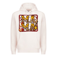 Pale Pink softball mama Premium Hoodie - Jasminsmagicworld