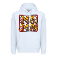 White softball mama Premium Hoodie - Jasminsmagicworld