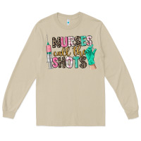 Mushroom nurses call the shots Long Sleeve Tee - CowGirlArtShop