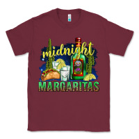 Burgundy Midnight Margaritas Classic Tee - texasbilliewilder