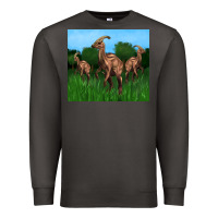 Smoke parasaurolophus Premium Sweatshirt - Artiststas