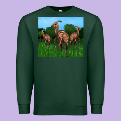 Parasaurolophus Premium Sweatshirt Designed By Artiststas