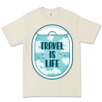 Bone Travel Is Life Funny Traveling Gift Premium Tee - minhPixels